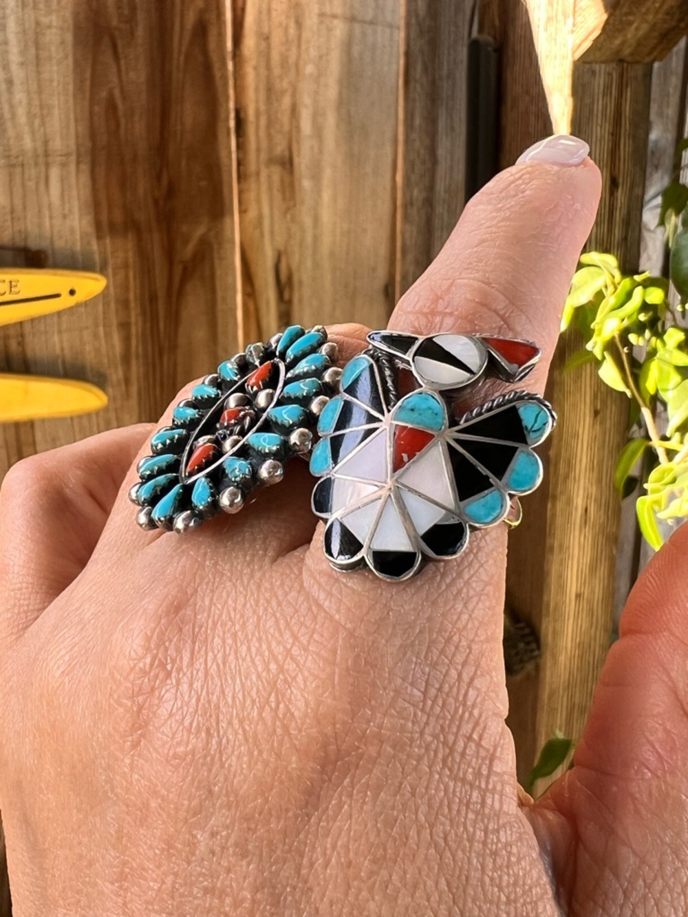Thunderbird Inlay ring - Picture 5 of 6